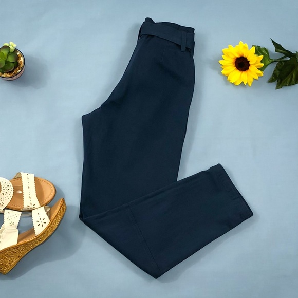 New Navy High Rise Pants - Picture 2 of 3